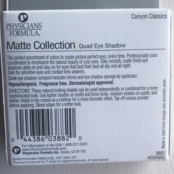 3/$15 ⭐️Physicians Formula Matte Eye Shadow - Picture 2 of 2